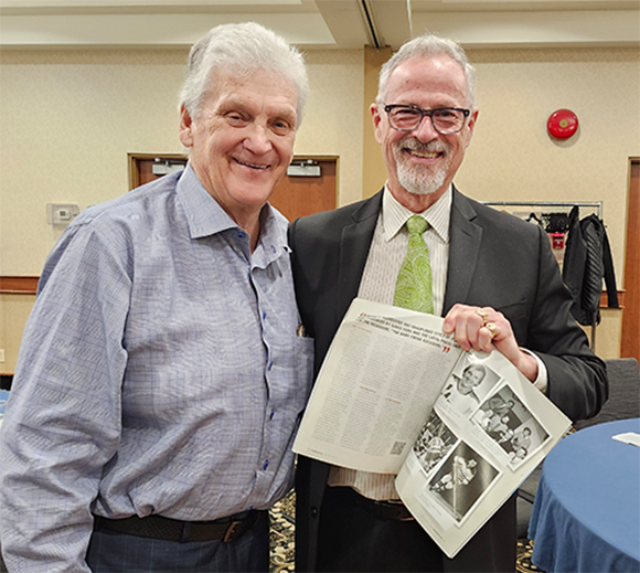 Ted Irvine and Peter Wouters